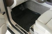 Cadillac SRX 2004-2009 (2010↗) Rubber Floor Mats (3 pcs, Novline) photo 2