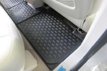 Cadillac SRX 2004-2009 (2010↗) Rubber Floor Mats (3 pcs, Novline) photo 3