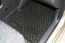 Chery A13 2008-2019 Rubber floor mats (4 pcs, Novline) photo 4