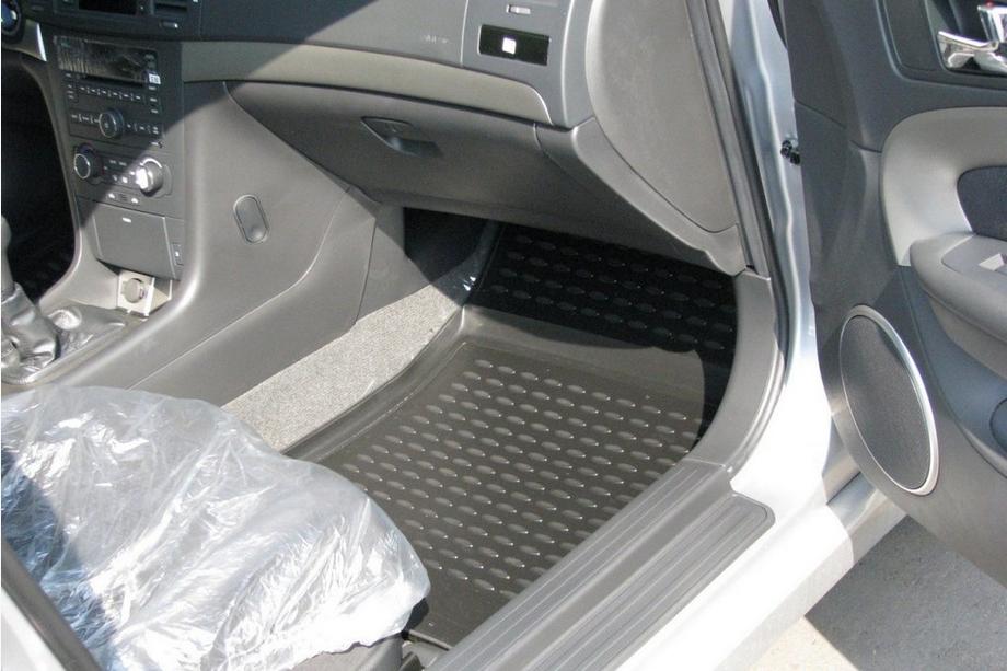 Chevrolet Epica 2006-2014 Rubber floor mats (4 pcs, Novline) Photo 3