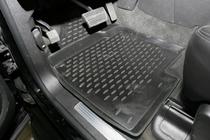 Chevrolet Tahoe 2014-2019 (2007-2015) Rubber floor mats interior (6 pcs, Novline, Kapitan) photo 2