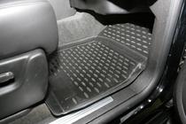 Chevrolet Tahoe 2014-2019 (2007-2015) Rubber floor mats interior (6 pcs, Novline, Kapitan) photo 4