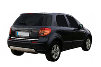 Fiat Sedici 2006-2014 Trunk Trim Stainless Steel photo 2