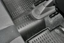 Fiat Doblo I 2001-2005 Rubber Floor Mats Interior (4 pcs, Novline) Panorama photo 4