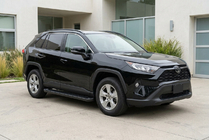 Toyota Rav 4 2019–2025 Side Steps Allmond Black (2 pcs, Aluminum) photo 1