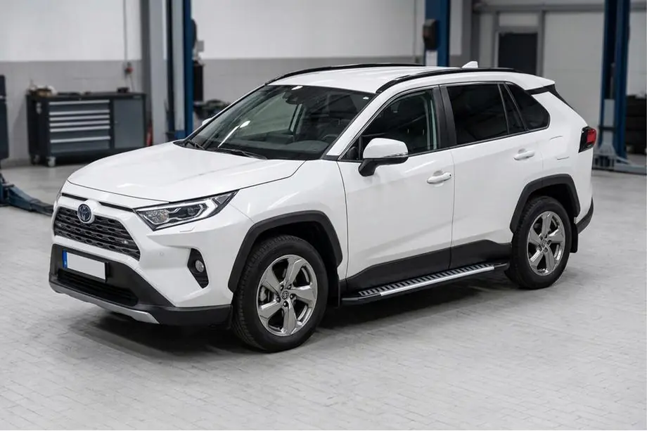 Toyota Rav 4 2019–2025 Side Steps Line (2 pcs, Aluminum) Image