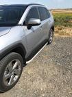 Toyota Rav 4 2019–2025 Side Steps Tayga Grey (2 pcs, Aluminum) photo 2