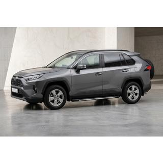 Side Steps Bosphore Grey (2 pcs, Aluminum) Toyota Rav 4 2019–2025 photo 1