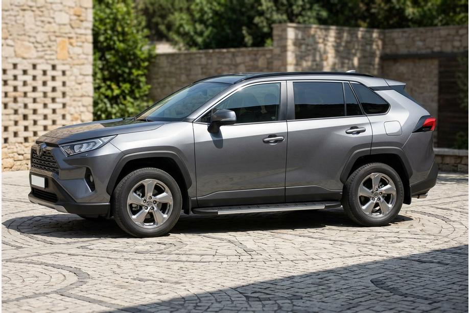 Toyota Rav 4 2019–2025 Side Steps Duru (2 pcs, Aluminum) Image