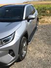 Toyota Rav 4 2019–2025 Side Steps Maydos V2 (2 pcs, Aluminum with Stainless Steel) photo 4