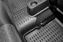 Fiat Punto Grande/EVO 2006-2018 (2006↗) Rubber Floor Mats (4 pcs, Novline) 5D photo 5