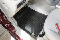 Geely Emgrand EC7 2009- Rubber floor mats (4 pcs, Novline) photo 2