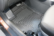 Hyundai Creta 2014-2020 Rubber floor mats (4 pcs, Novline) photo 2