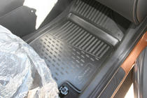Hyundai Creta 2014-2020 Rubber floor mats (4 pcs, Novline) photo 3