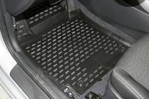 Hyundai Elantra (HD) 2006-2011 Rubber floor mats (4 pcs, Novline) photo 2