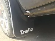 Renault Trafic 2001–2015 Premium Mud Flaps (2 pcs, Rubber) photo 3