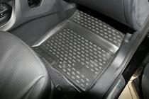 Hyundai Santa Fe 3 2012-2018 Rubber floor mats (4 pcs, Novline) photo 2