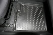 Hyundai Accent 2011-2017 Rubber floor mats (4 pcs, Novline) photo 3