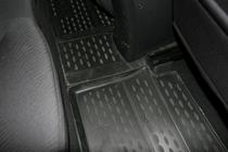 Hyundai Accent 2011-2017 Rubber floor mats (4 pcs, Novline) photo 4