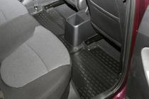 Hyundai Accent 2011-2017 Rubber floor mats for interior (4 pcs, Novline) HB photo 3