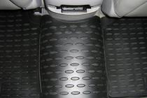 Hyundai Sonata NF 2004-2009 Rubber Floor Mats Interior (4 pcs, Novline) Option 2 photo 4