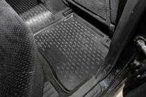 Hyundai Sonata EF 1998-2004 Rubber floor mats (4 pcs, Novline) photo 3