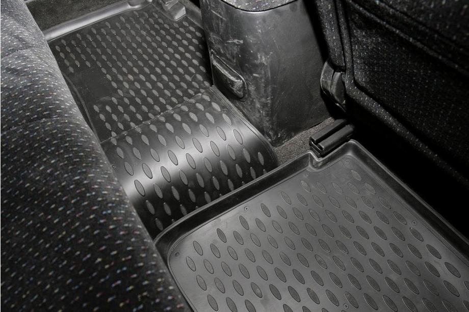 Hyundai Sonata EF 1998-2004 Rubber floor mats (4 pcs, Novline) Photo 4