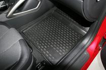 Hyundai Veloster 2011-2017 Rubber floor mats (4 pcs, Novline) photo 3