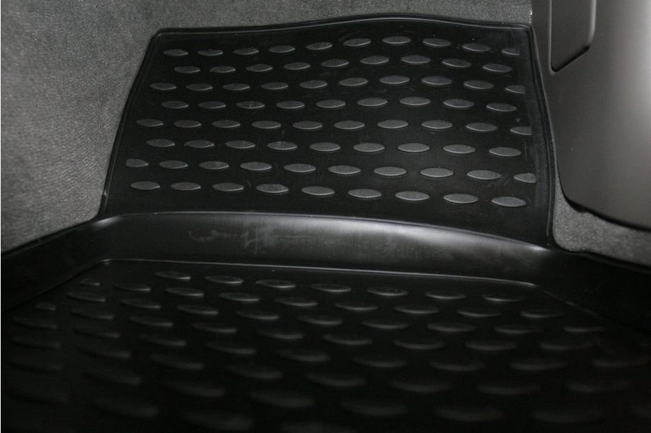 Jaguar XF 2009-2016 Rubber floor mats (4 pcs, Novline) Photo 2