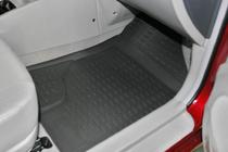 Kia Cerato 1 2004-2009 Rubber floor mats (4 pcs, Novline) photo 4
