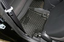 Kia Cerato 2 2010-2013 Rubber floor mats interior (4 pcs, Novline) Koup photo 3