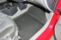 Kia Picanto 2004-2011 Rubber floor mats (4 pcs, Novline) photo 4