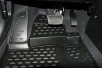 Kia Picanto 2011-2016 Rubber floor mats (4 pcs, Novline) photo 2