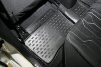 Kia Picanto 2011-2016 Rubber floor mats (4 pcs, Novline) photo 3