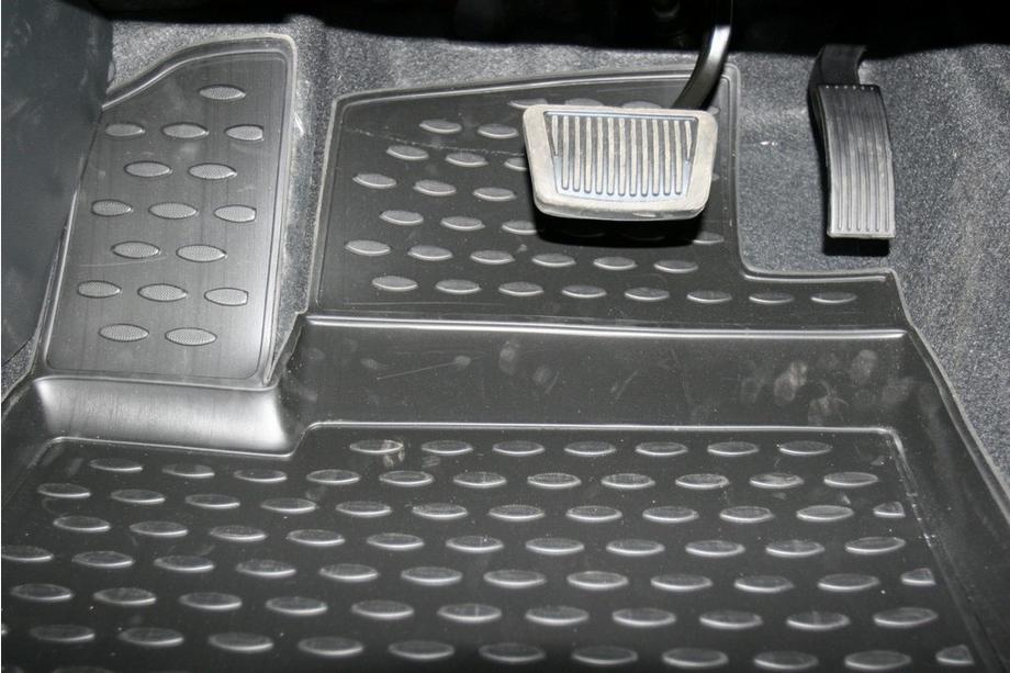 Kia Rio 2012-2017 Rubber floor mats (4 pcs, Novline) Photo 2