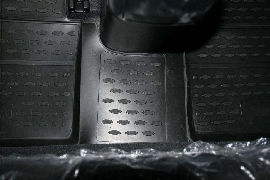 Kia Rio 2012-2017 Rubber floor mats (4 pcs, Novline) Photo 5