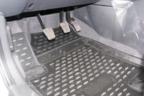 Kia Soul I 2008-2013 Rubber floor mats (4 pcs, Novline) photo 2