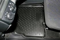 Lada Priora 2007-2018 (2010↗) Rubber Floor Mats (4 pcs, Novline) photo 3
