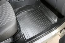 Lada Largus 2012- Rubber floor mats interior (4 pcs, Novline) 5 seats photo 4