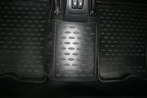 Lada Largus 2012- Rubber floor mats interior (4 pcs, Novline) 5 seats photo 5