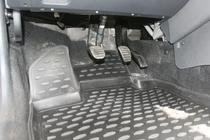 Lada Largus 2012- Rubber floor mats interior (5 pcs, Novline) 7 seats photo 2