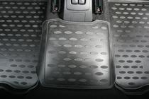 Lada Largus 2012- Rubber floor mats interior (5 pcs, Novline) 7 seats photo 5