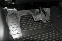 Mazda 2 2007-2014 Rubber floor mats (4 pcs, Novline) photo 2