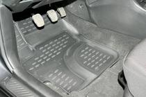 Mazda 3 2003-2009 Rubber floor mats (4 pcs, Novline) photo 2