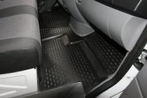 Mercedes Sprinter W906 2006–2018 Rubber Floor Mats Interior (2 pcs, Novline) photo 3