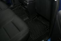 Mercedes B-class W245 2005-2011 Rubber floor mats (4 pcs, Novline) photo 3