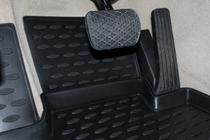 Mercedes GLK class X204 2008-2015 Rubber floor mats (4 pcs, Novline) photo 2