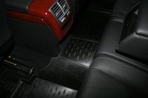 Mercedes S-class W221 2005-2013 Rubber floor mats (4 pcs, Novline) photo 5