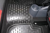 Mitsubishi Colt 2004-2012 (2009↗) Rubber floor mats (4 pcs, Novline) 5D photo 4