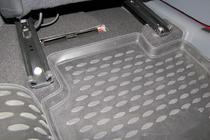 Mitsubishi Colt 2004-2012 (2009↗) Rubber Floor Mats (4 pcs, Novline) 3D photo 2